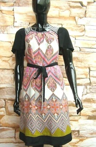 VESTIDO TÚNICA MONZÓN BOHEMIO MULTICOLOR TALLA 8 - Imagen 1 de 9