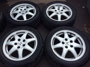 4* ALUFELGEN HONDA ACCORD CL3 GANZJAHRESREIFEN 205 50 R16 87V - Bild 1 von 11