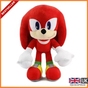🔴Sonic the Hedgehog Knuckles Plushie Stuffed video games Plush Toy SEGA 30cm🔴 - Picture 1 of 2