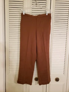 Alfred Dunner Bronze  Pants Size 12 NWT  Elastic Waist Proportioned Short - Picture 1 of 7