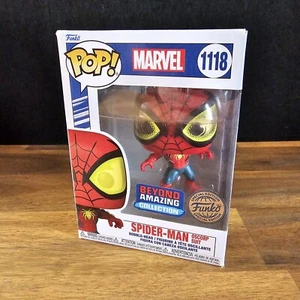Marvel Funko Pop Spider-Man Oscorp Suit Beyond Amazing Collection 1118 - Picture 1 of 7