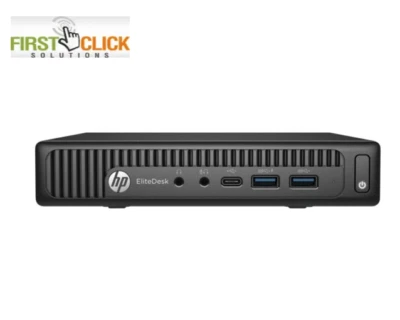 HP ELITEDESK 800 G2 Desktop Tiny Mini PC i5 16GB RAM 1TB SSD Win 11 USB-C - Image 1 of 4