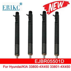 4PCS EJBR05501D Diesel Fuel Injector 33800-4X450 R05501D 33801-4X450 for - Foto 1 di 10