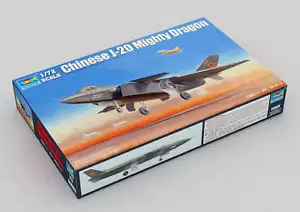 Trumpeter Scale Models 1663 1/72 Chinese J-20 Mighty Dragon Model Aircraft Kit - Picture 1 of 1