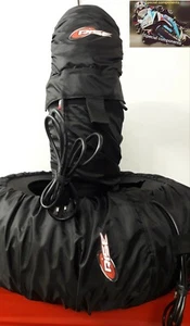 TERMOCOPERTE IRC RISE MOTO PISTA NERO SCALDA GOMME IRC XXL TERMO COPERTE ° - Picture 1 of 7