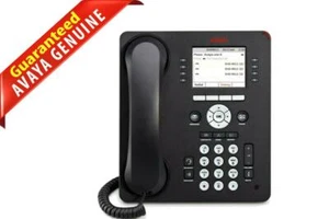 Avaya 9611G Gigabit IP VoIP Telefon mit Mobilteil und Ständer - Bild 1 von 6