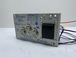 Condor MTAA-16W-A Medical Grade Linear Power Supply 5V 2A and +/-9-15V 0.4A Out - Picture 1 of 8