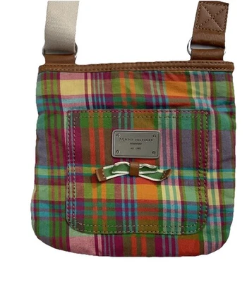 Tommy Hilfiger Handbag Plaid Cross-Body Bag Good condition-Great deal! - Image 1 of 4