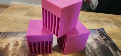 Pink 3d Printed Deck Boxes - Image 1 of 3