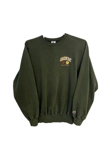 Vintage 90s Champion Green Bay Packers Crewneck Sweatshirt XL Green Made in USA - Picture 1 of 21