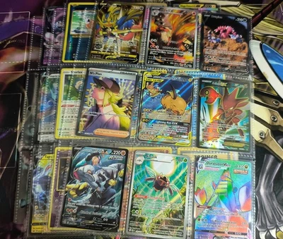 ⭐Modern Pokemon Collection Lot Binder Riachu + N's Plan.NM-LP+.🔥Crispy!🤌#2 - Image 1 of 4