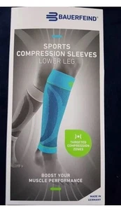 Bauerfeind Sports Compression Sleeves Lower Leg Brand New Free UK Delivery - Picture 1 of 4