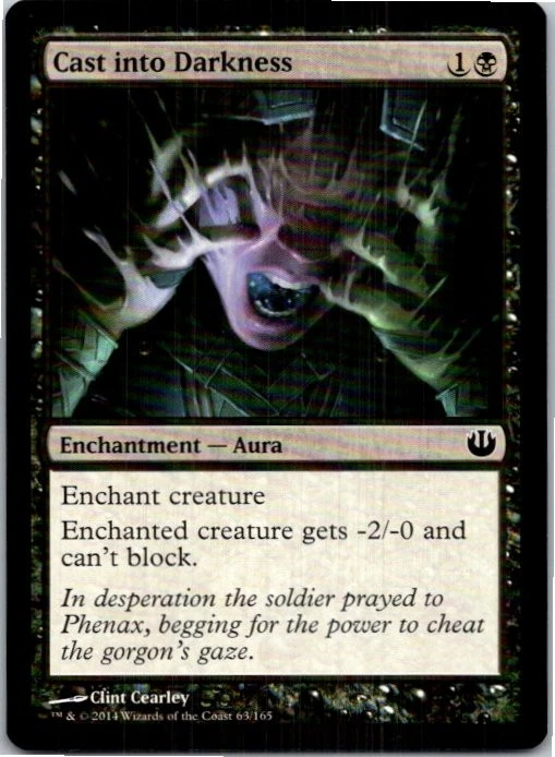 Cast into Darkness Magic_the_gathering Journey Into Nyx Lightly played - Image 1 of 1