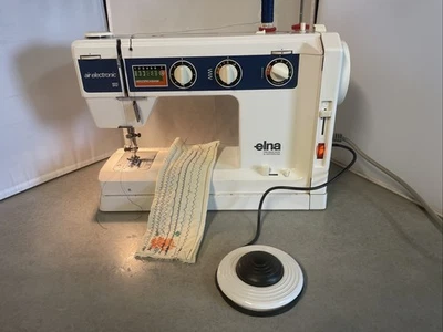 ELNA Air Electronic SU Sewing Machine Tavaro S.A. TESTED WORKS - Image 1 of 4
