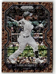 2021 Panini Prizm Luis Robert Bronze Ciambella Cerchi Prizm #/40 - Foto 1 di 2