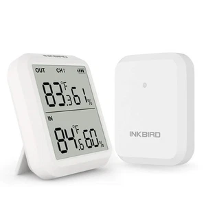 ITH-20R Digital Hygrometer Indoor Outdoor Thermometer Wireless Room Thermomet... - Bild 1 von 9