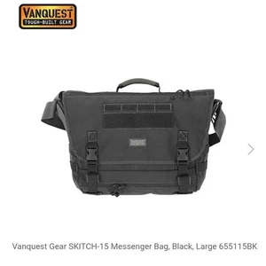 Borsa messenger Vanquest Gear Skitch-15 grigia EDC tattica CCW lavoro viaggio nuova senza etichette - Foto 1 di 12