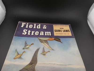 Field & Stream Magazine Hunting And Fishing September 1950 - Image 1 of 3
