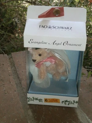 Steiff - Evangeline 天使装饰品 适用于粮农组织 Schwarz #667275 - LE 1500 — 第 1/3 张图片