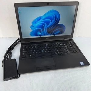 Dell Latitude 5580 i7-7820HQ 15.6" Windows 11 Pro Laptop 512GB SSD *READ NOTE - Picture 1 of 16