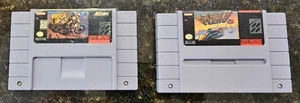 Carros cartuchos de videojuegos auténticos F-Zero & Dirt Trax FX Super Nintendo SNES - Imagen 1 de 12