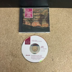 BRAHMS - Piano Quartet / Clarinet Sonata - SIMON London Symphony Orch - C/D - Picture 1 of 2