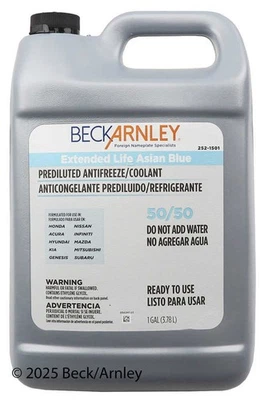 Engine Coolant / Antifreeze Beck/Arnley 252-1501 Foto 1 de 4
