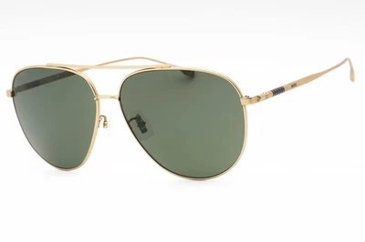 Gafas de sol Hugo Boss 1296/F/S AOZ QT marco dorado mate lentes verdes 63 mm Foto 1 de 4