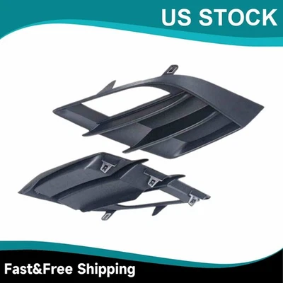 For Mazda 3 2009-2013 M3 BL BK Front Bumper Fog Light Cover Grille Bezel Foto 1 de 4