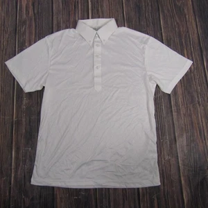 Halsbänder & Co. Poloshirt mit Anzugkragen Herren Medium weiß 100 % Polyester #1016 - Bild 1 von 6