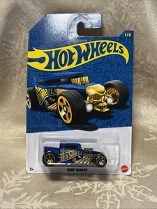 Hot Wheels - 2026 Hot Wheels 58th Anniversary Blue & Gold - BONE SHAKER - Bild 1 von 2