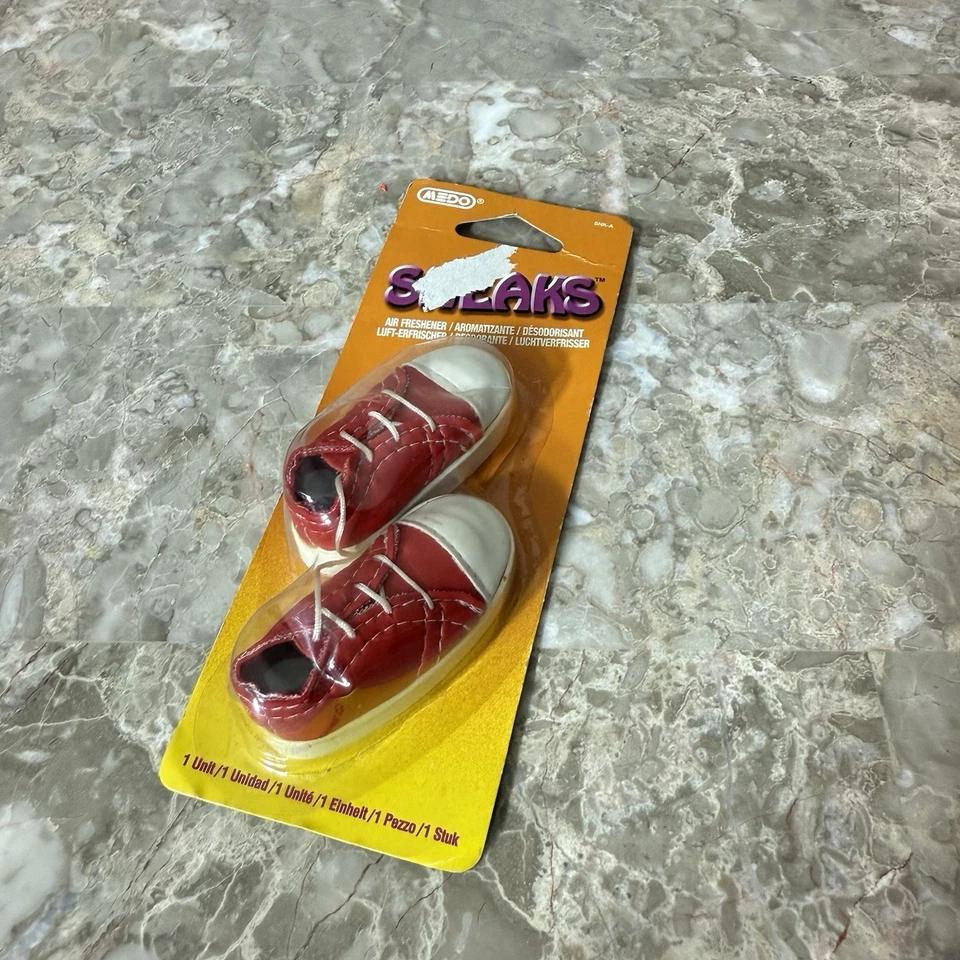 Medo Looney Sneaks пара кроссовок автомобиля освежитель воздуха винтажный новый читать - Изображение 1 из 2