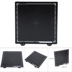 Federstahlblech Schwarz Doppelseitige PEI-Pulverplatte 220 X 220mm❀ - Afbeelding 1 van 9