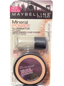 Maybelline New York Mineral Power Illuminator Shimmer Loose Powder 625 Peach - Picture 1 of 3