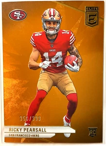 2024 Panini Donruss Elite Ricky Pearsall Orange /399 San Francisco 49’s #146 - Picture 1 of 2