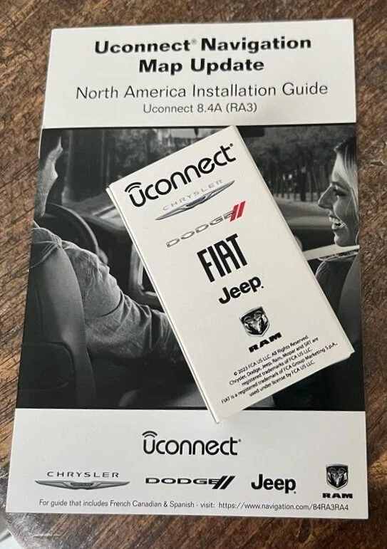 2023 North American MAP for UCONNECT 8.4A navigation system RA3 /VP3 DODGE RAM - Image 1 of 1