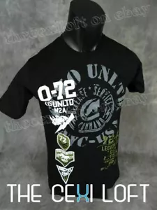 ECKO UNLTD T-Shirt UNDISPUTED Herren MILITARY Puffy Prints in Schwarz - Bild 1 von 3