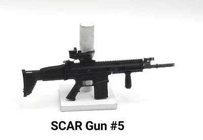 3D-печатная ШТУРМОВАЯ ВИНТОВКА SCAR NO5 1:12 6 дюймов GI Joe классифицированная ЛЕГЕНДЫ MARVEL  - Изображение 1 из 2