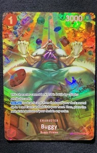 Buggy Sp Alt Art English One Piece Parallel OP06 OP03-008 Wings Captain - Picture 1 of 7
