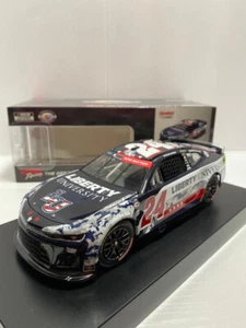 NASCAR 2023 WILLIAM BYRON #24 LIBERTY UNIVERSITY PATRIOTIC 1/24 CAR - Picture 1 of 3