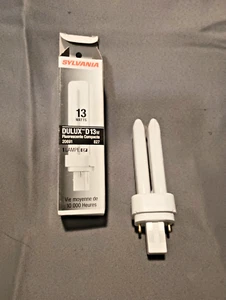 Sylvania CF13DD/827 Dulux D Bulb 13W Fluorescent 20691 New - Picture 1 of 2