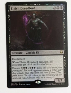 Foil Elvish Dreadlord, Moderately Played, Commander Legends, Pre-Owned  - Picture 1 of 2
