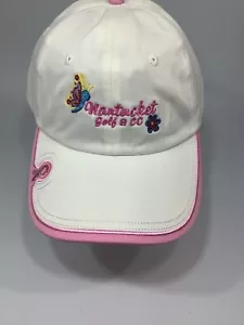 Nantucket Golf Club- Pink Ribbon - Kate Lord- Casual Cut Ladies’ Golf Hat - Picture 1 of 7