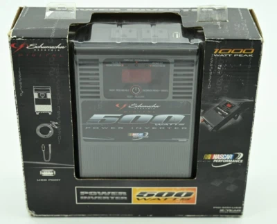 Schumacher DC to AC Digital Power Inverter for Cars 500 Watts - Image 1 of 3