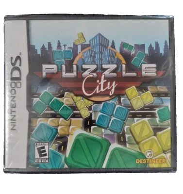 Puzzle City Nintendo DS Game 2009 Sealed - Image 1 of 2