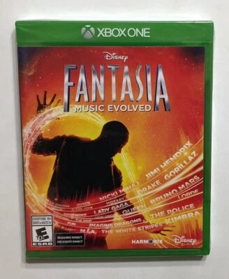 DISNEY FANTASIA MUSIC EVOLVED MICROSOFT XBOX ONE GAME HARMONIX 2014 SEALED NEW - Image 1 of 2