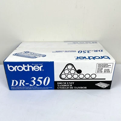 Brother DR-350 Drum Unit 12,000 Page Yield Sealed 全新带盒 — 第 1/4 张图片