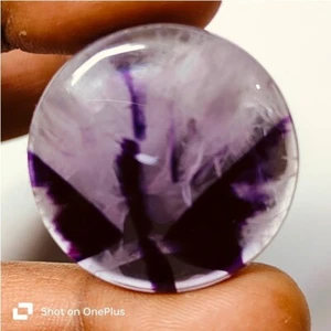 Piedra preciosa suelta cabujón ametrino natural púrpura 44 quilates ME-11024 - Imagen 1 de 5