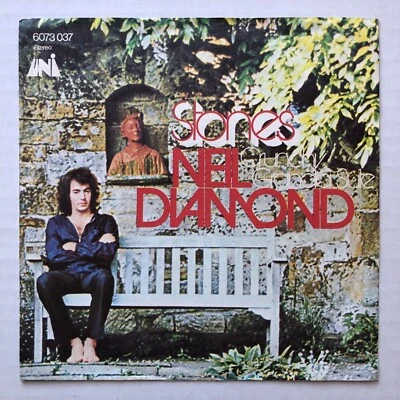 NEIL DIAMOND Stones / Crunchy Granola Suite 1971 GERMAN 7" Single 45 Minty - Image 1 of 3