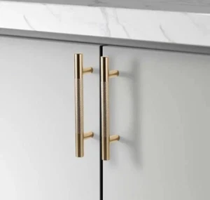 Sapphire Bullet Hollow Stainless Steel Cabinet Pull 20 PK Gold 6" SP-1009KN-96 - Picture 1 of 2
